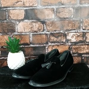 Steve Madden| B'Way Velvet Smoking Slipper